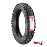 Kenda Big Block (K784) 130/80B17 Rear Tire for Motorcycles, Dirt Bikes, and City Bikes - Durable Off-Road & Street Performance with Keychain 130x80x17